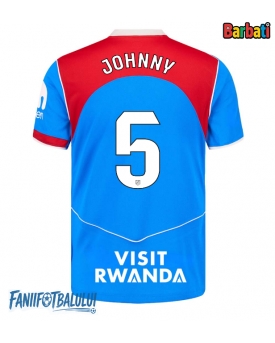 Atletico Madrid Johnny Cardoso #5 Tricou Fotbal Replică 2025-26 Barbati Treilea